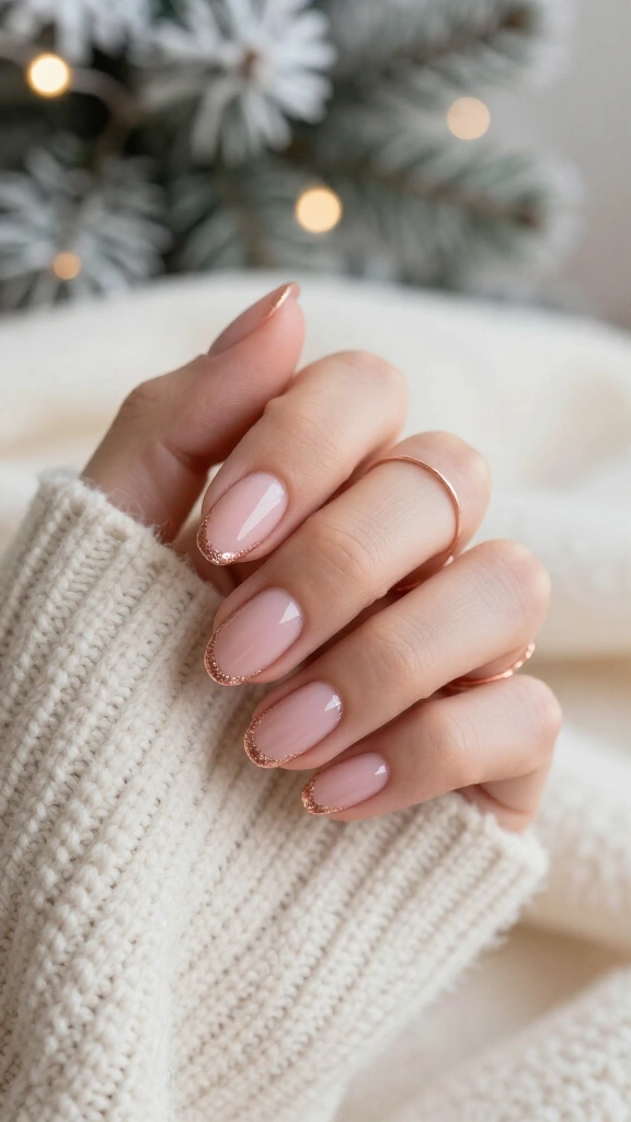 Rose Gold Foil Borders