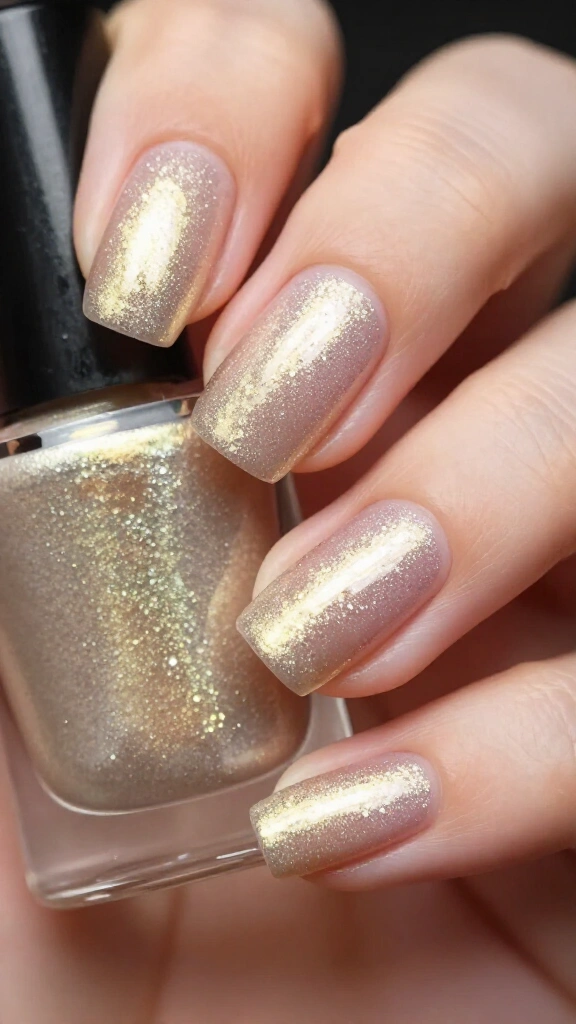 Frosted Champagne Shimmer