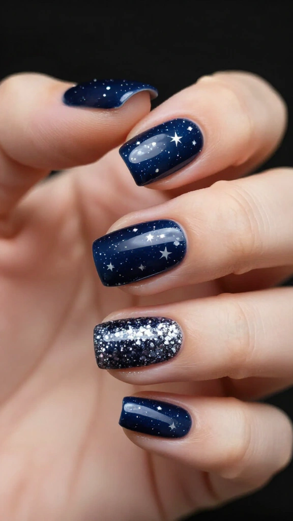 Midnight Blue Starlight