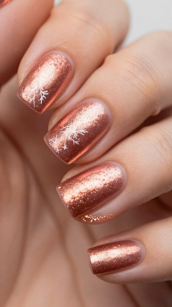 Rose Gold Mistletoe Dust