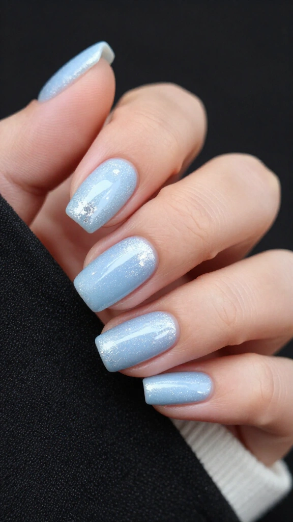 Frosted Icicle Blue