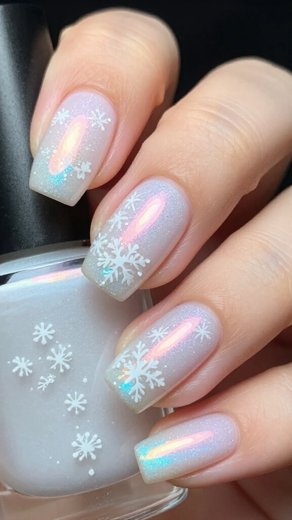 Pearlized Snowflake Dust