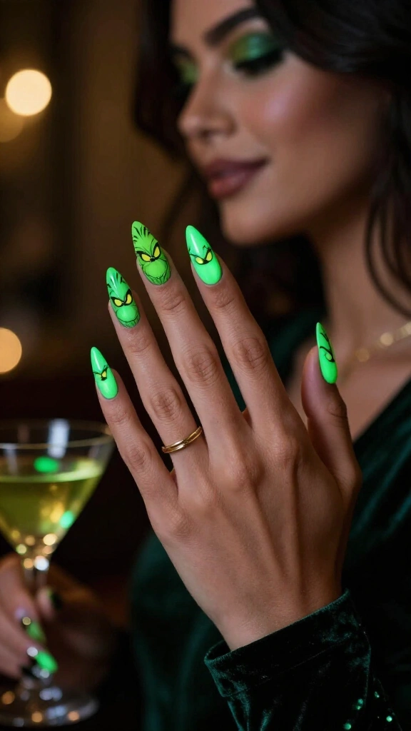 Glow-in-the-Dark Neon Whoville Party