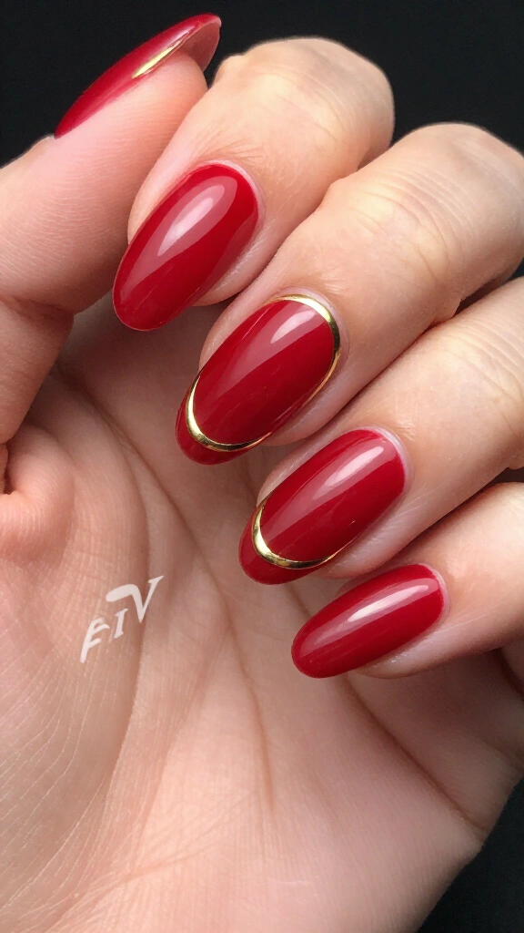 Classic Cherry Red with Ultra-Fine Chrome Cuffs