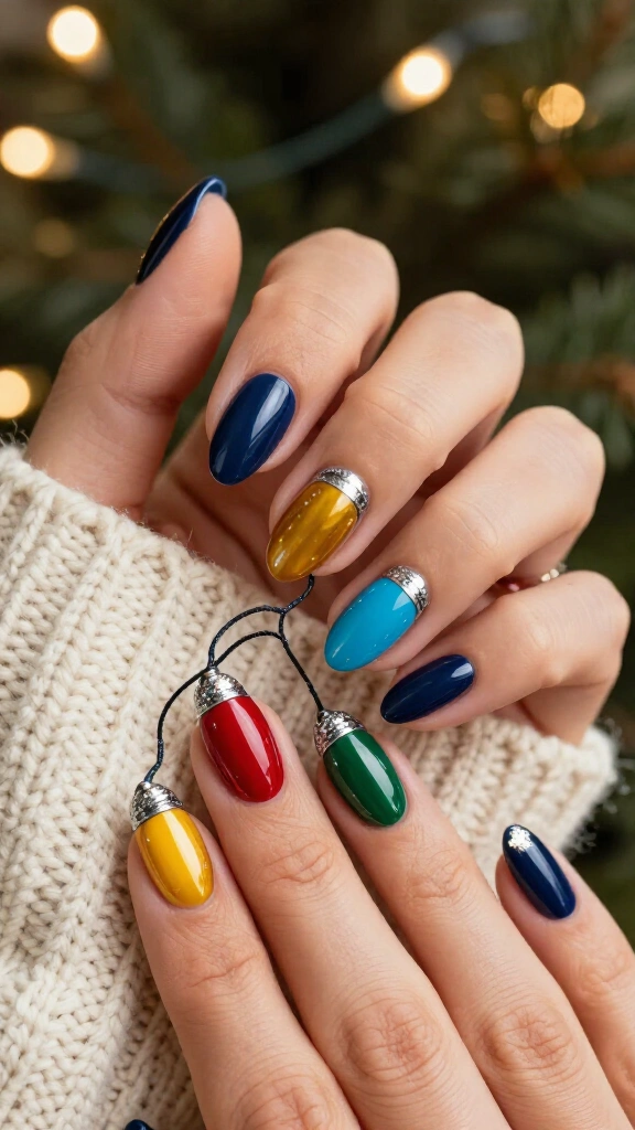 Vintage Christmas light bulbs