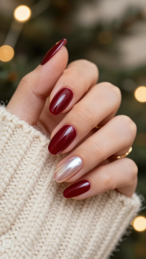 Glazed cranberry chrome
