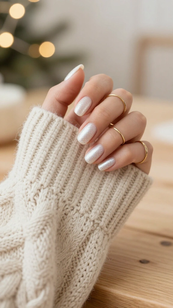 Frosted pearl dust
