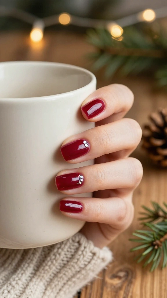 Cranberry Jelly Nails