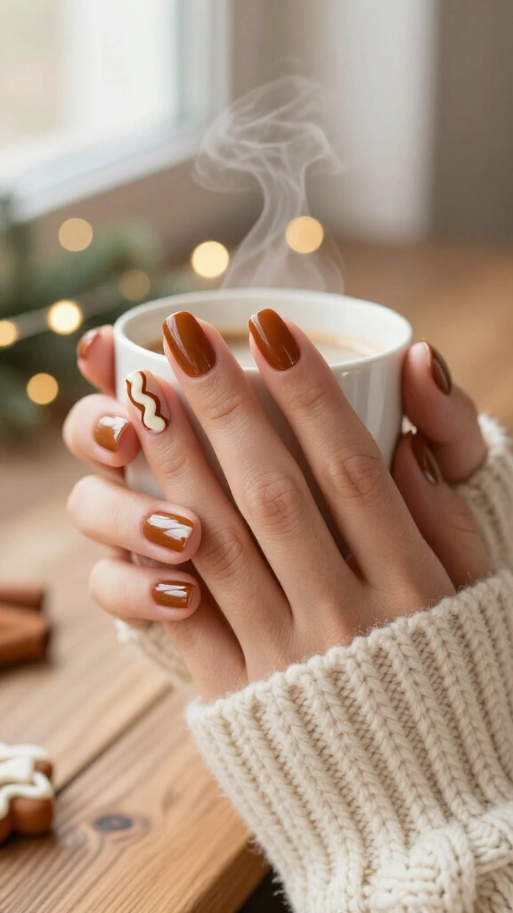 Gingerbread Latte Swirls