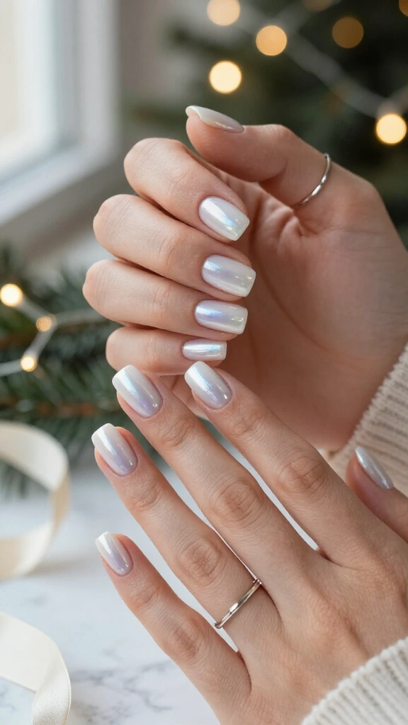 Glazed White Pearl Squares