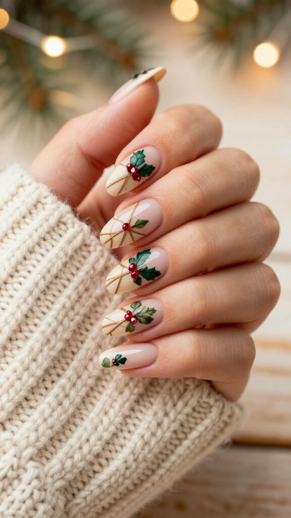 Mistletoe-Wrapped Mini Parcels