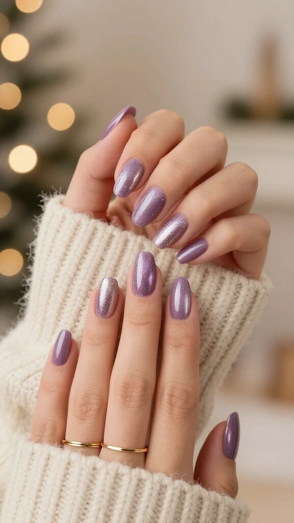 Lilac velvet galaxy