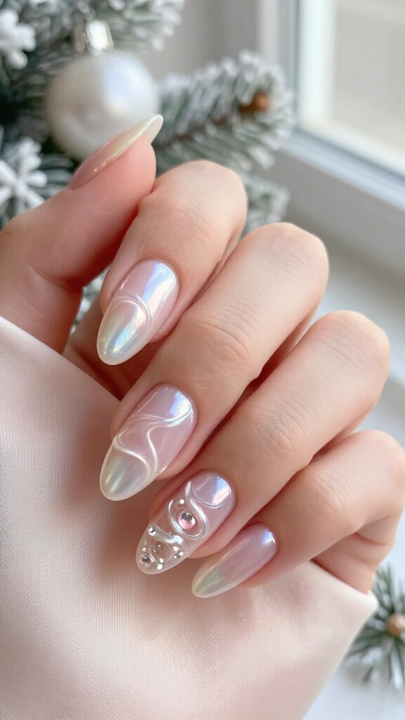 Rosewater glazed donut swirls