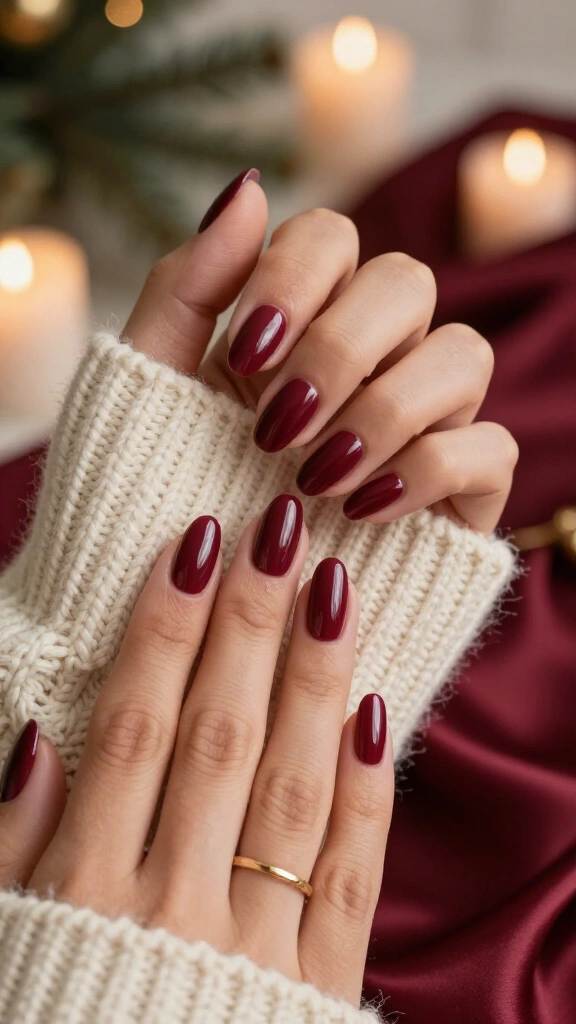 Rich Bordeaux Wine with Ultra-Glossy Topcoat