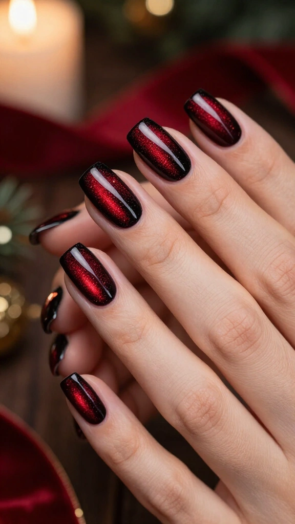 Velvet Red Cat-Eye