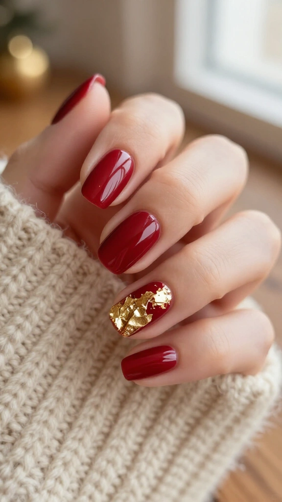 The Single Gold Leaf Flake