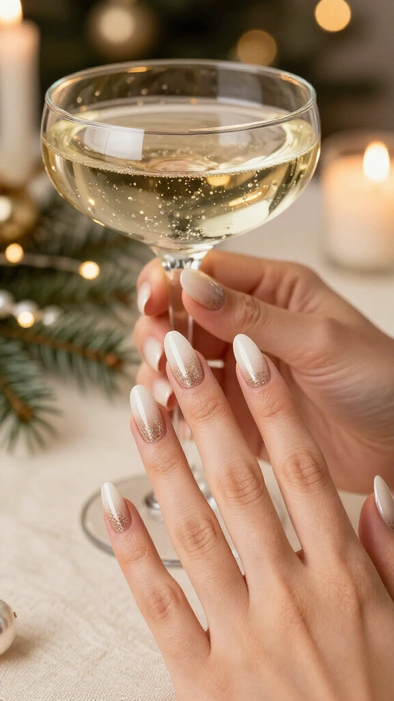Champagne Shimmer Ombré