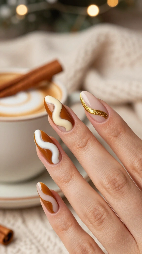 Gingerbread Latte Swirls