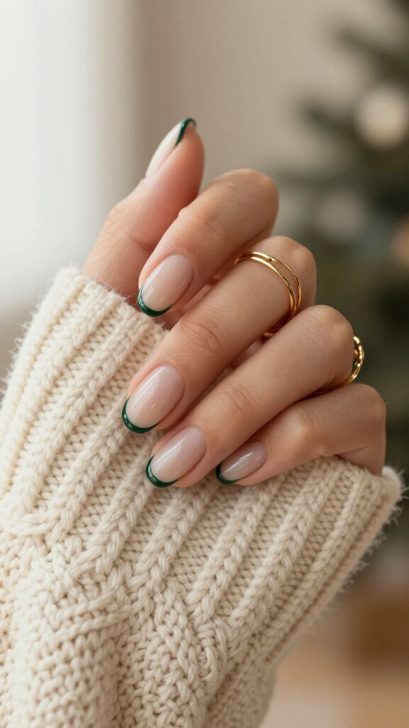 Monochromatic Pine Needle Thin Borders