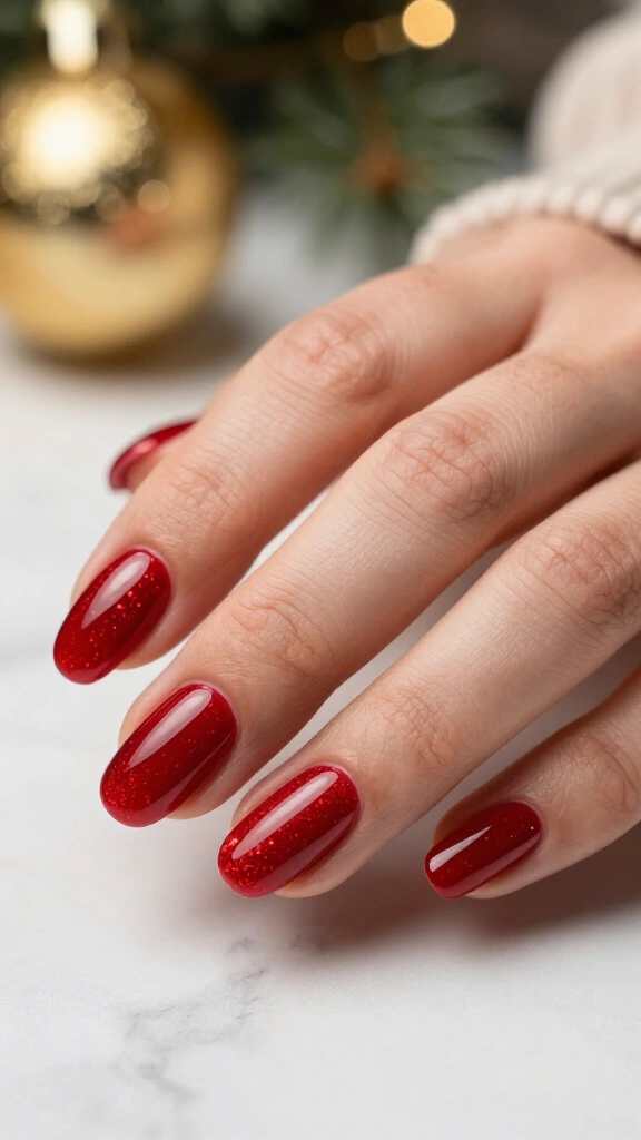 Classic Crimson Jelly Polish