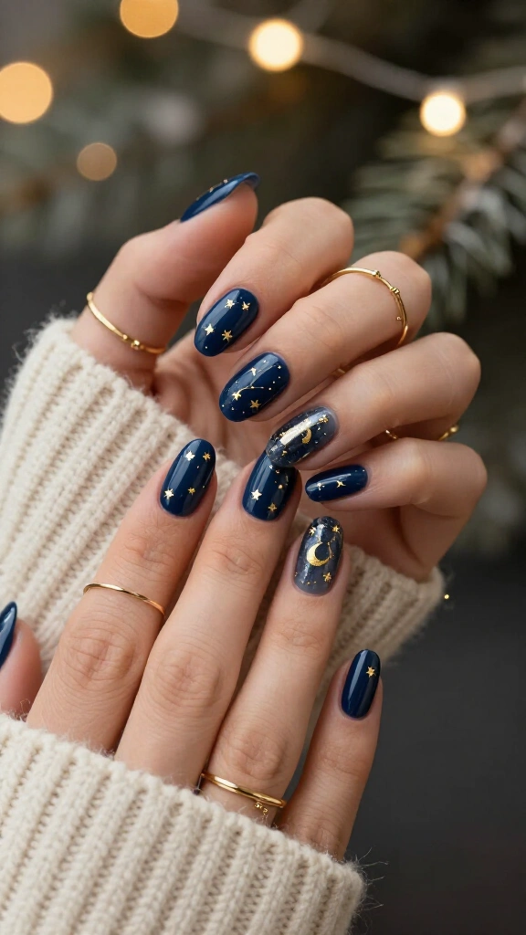 Celestial Gold Constellations