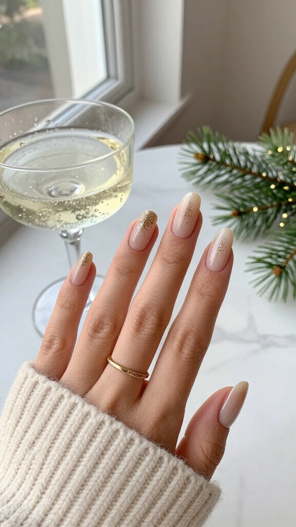Champagne Shimmer Ombré