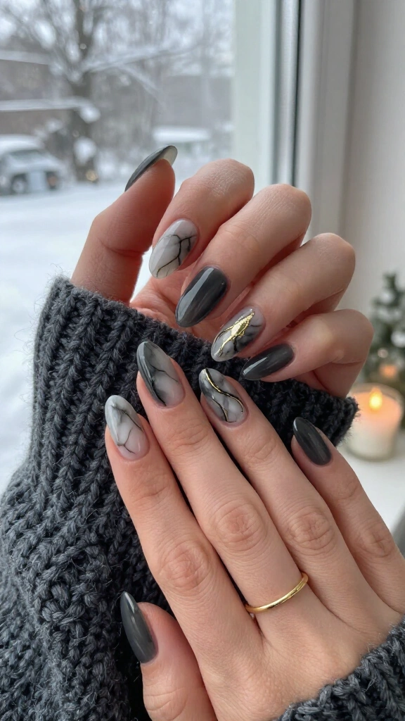 Smoky Charcoal Quartz