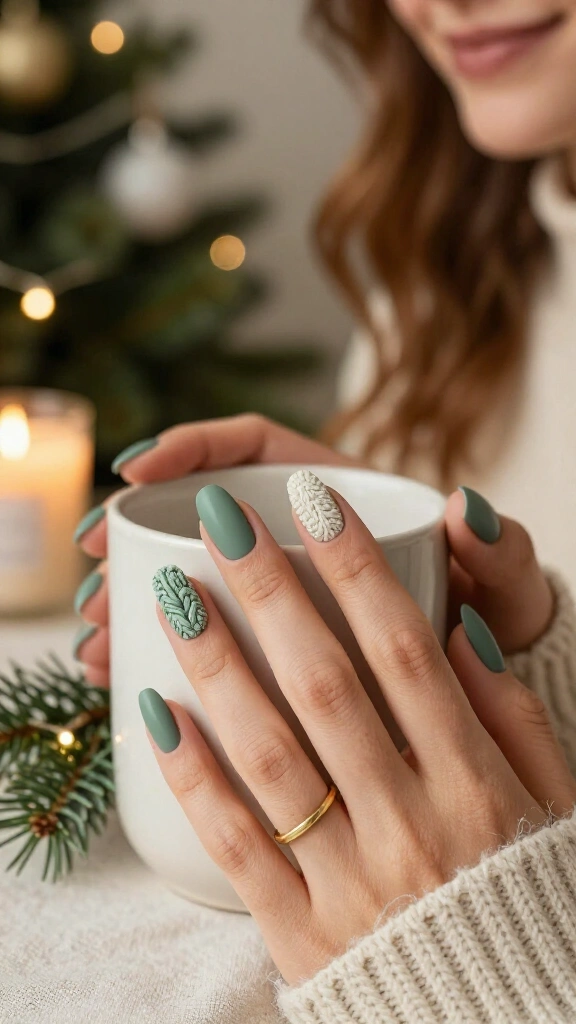 Sage Green Sweater Knits