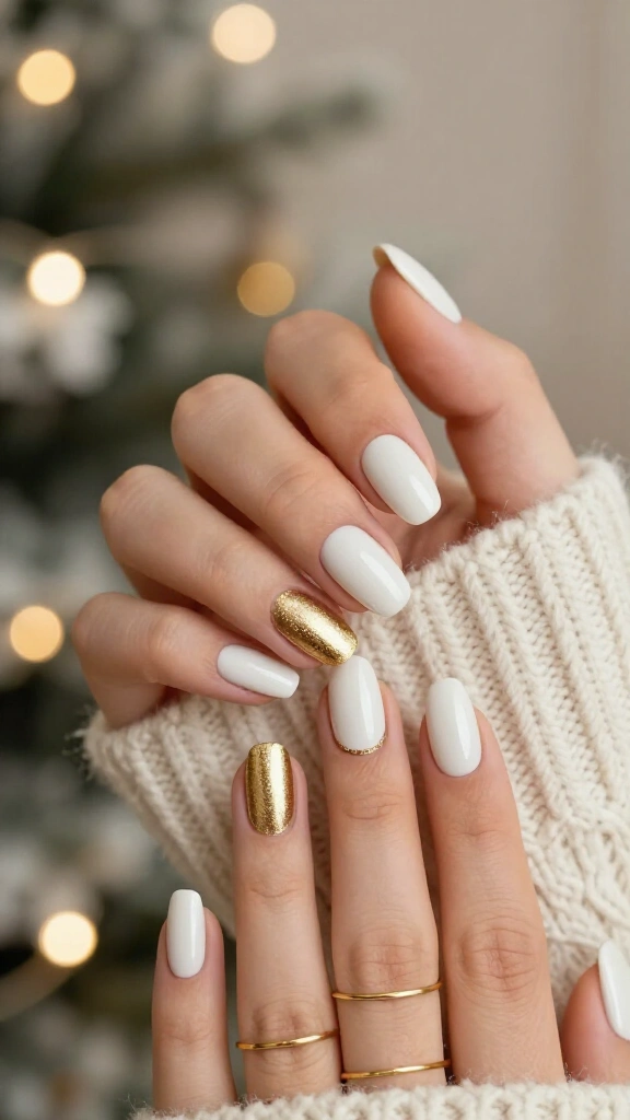 Shimmering Gold Cuticle Cuffs