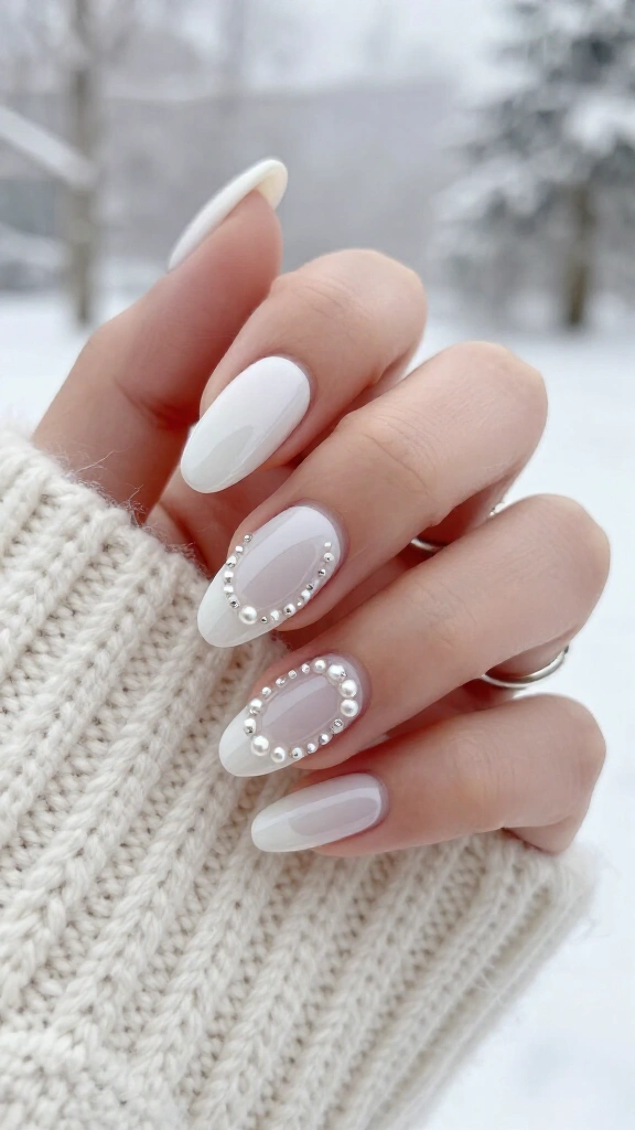 Half-Moon Pearled French