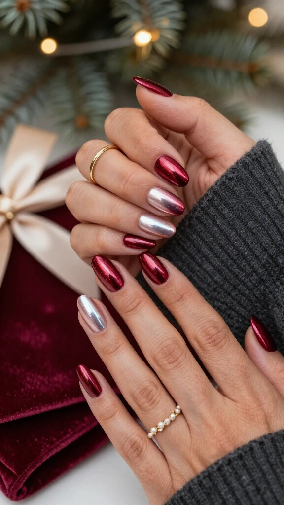 Glazed ruby chrome