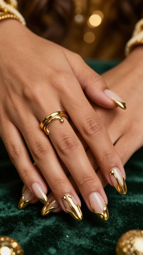 Molten Gold Dripping Tips