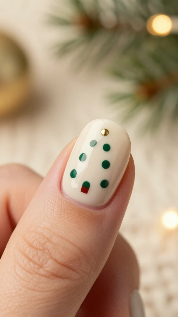 Tiny Dot Christmas Tree