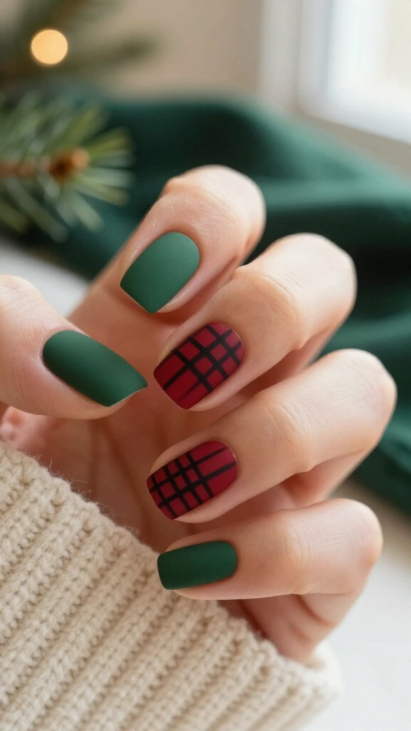Plaid Tartan Accent Strips