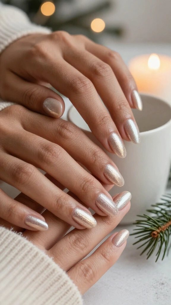 Frosted Champagne Shimmer