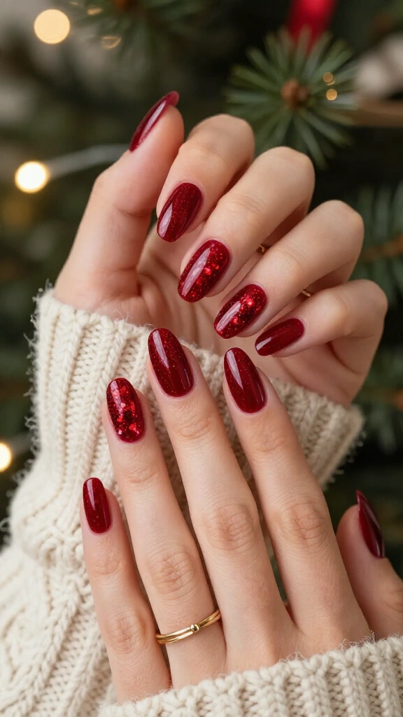 Ruby Red Ornament Aura