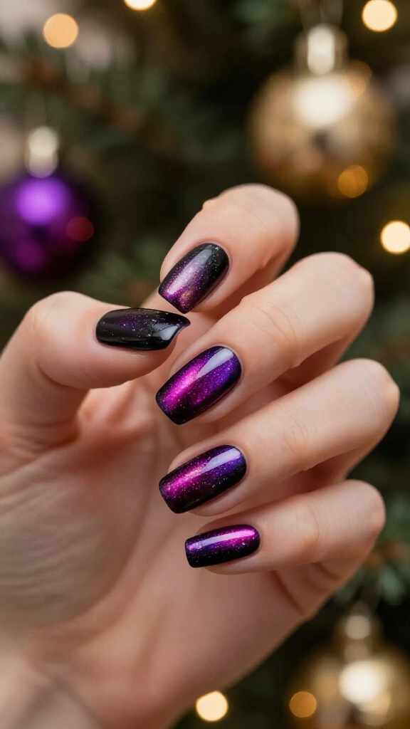 Sugar Plum Velvet Cat-Eye