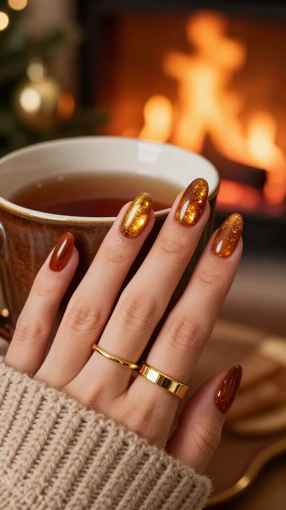 Golden Amber Glow