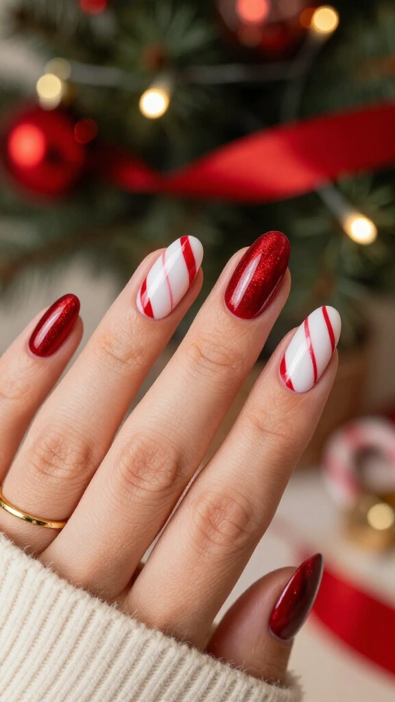 Peppermint Velvet Swirl