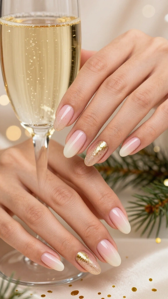 Champagne Shimmer Ombré
