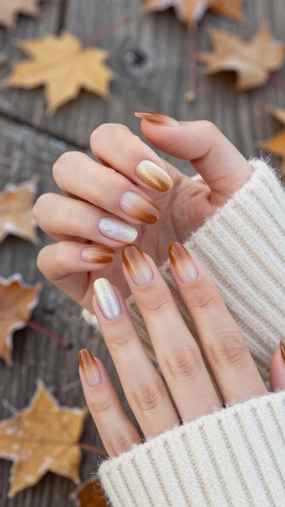 Frosted Caramel Ombré