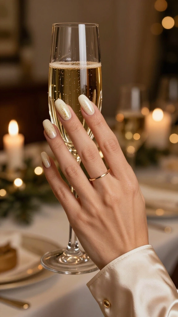 Champagne shimmer fizz