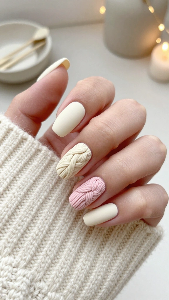 3D Chunky Knit Sweater Gel