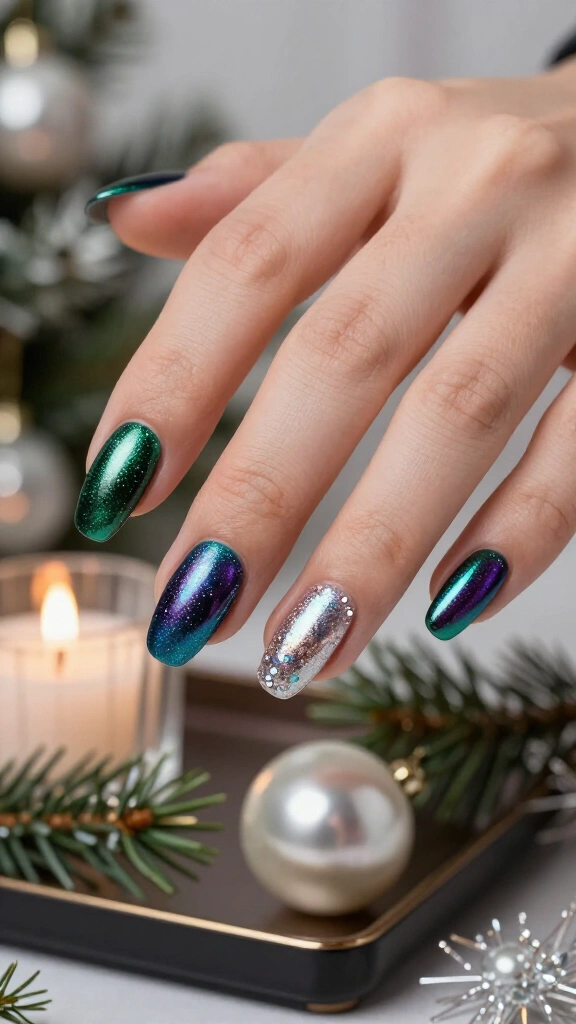 Blinged-Out Aurora Velvet