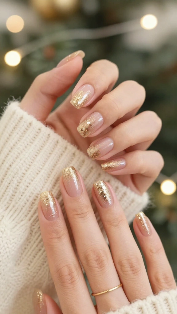Champagne Shimmer Ombré