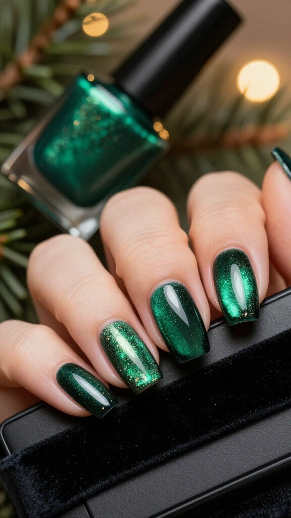 Velvet Emerald Cat-Eye Magic