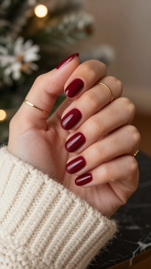 Deep Bordeaux Gloss