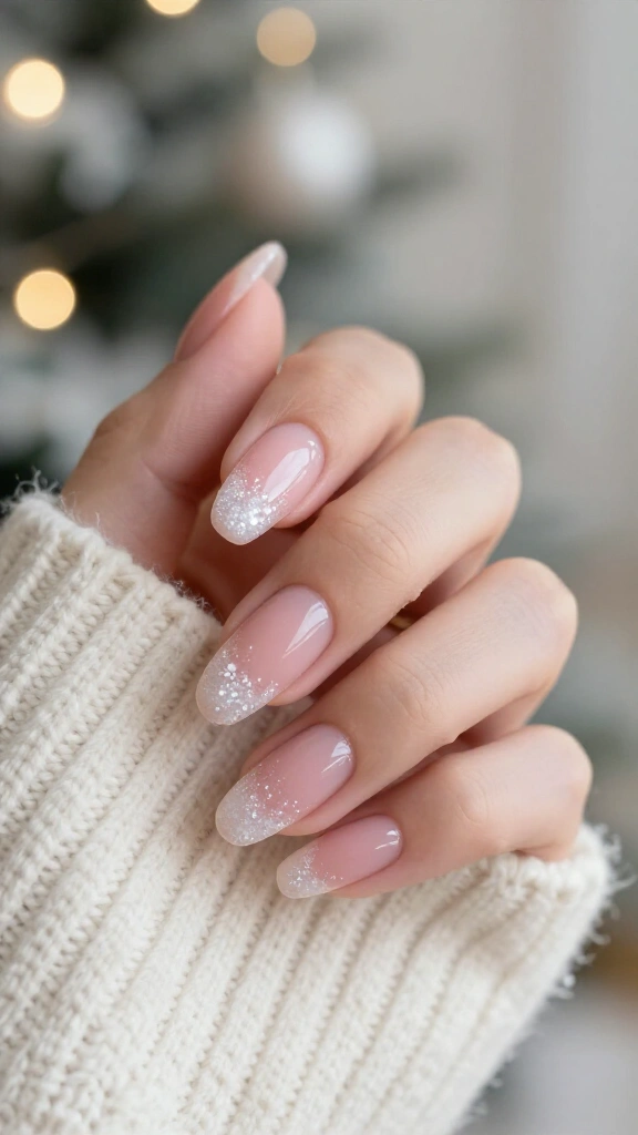 Translucent Sugar Sparkle Tips