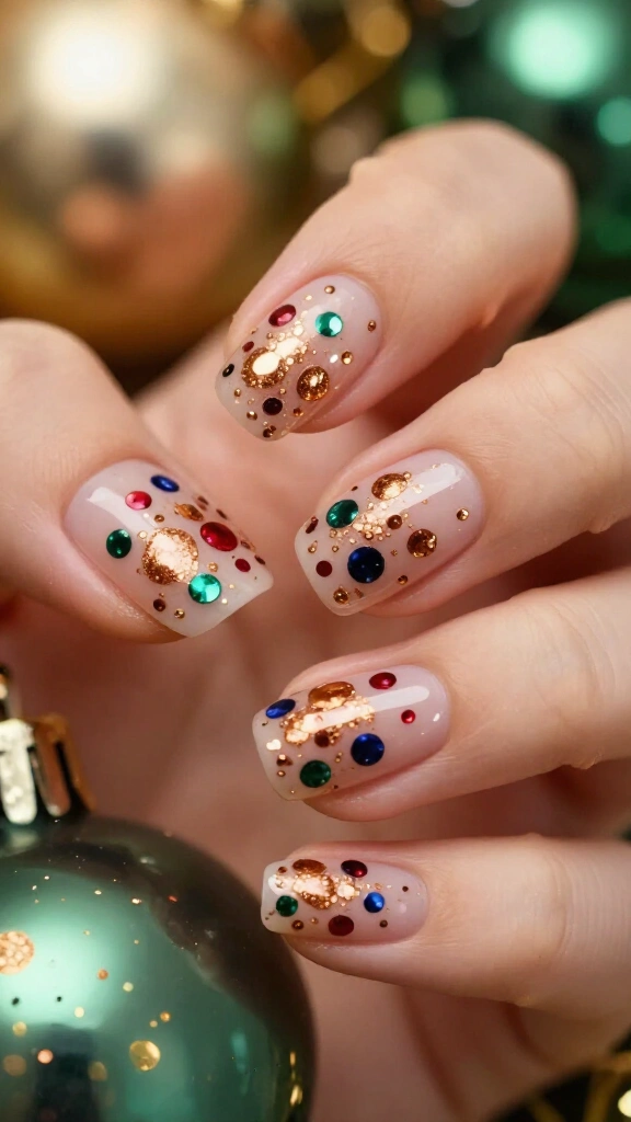 Confetti Holiday Baubles