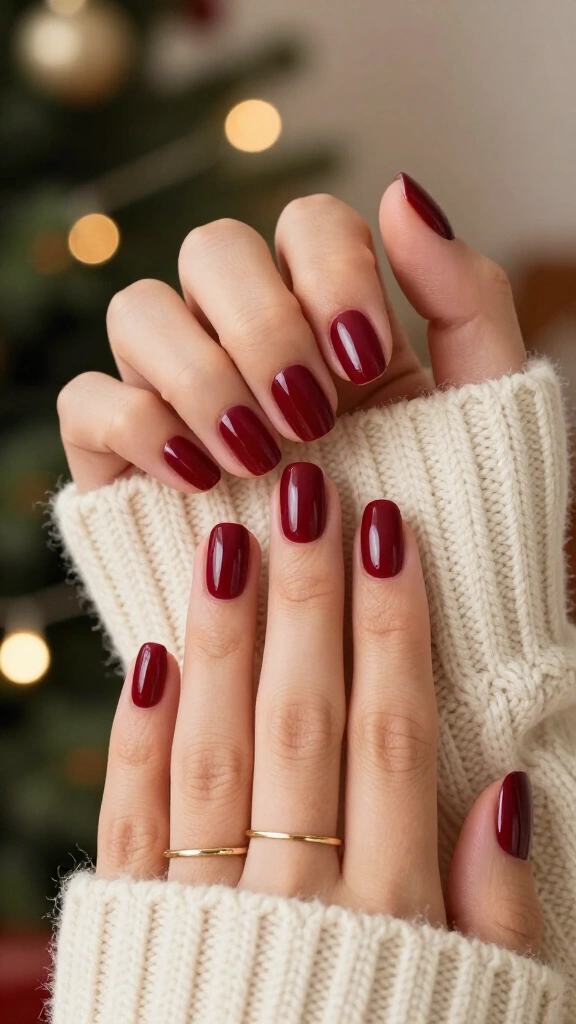 Deep Burgundy Gloss Bomb